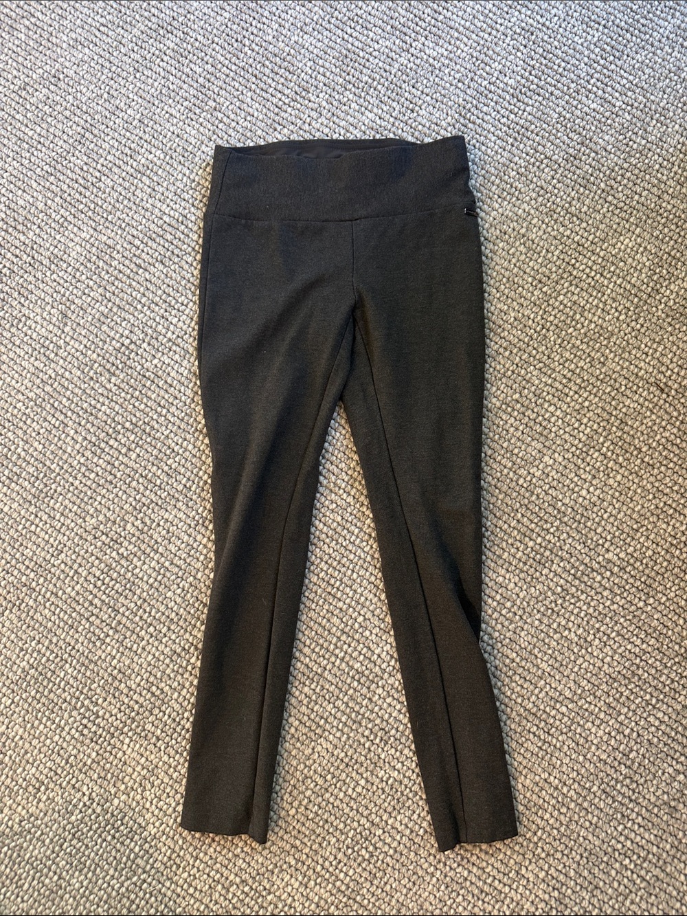 Tahari dark grey  Slim Ponte Leggings